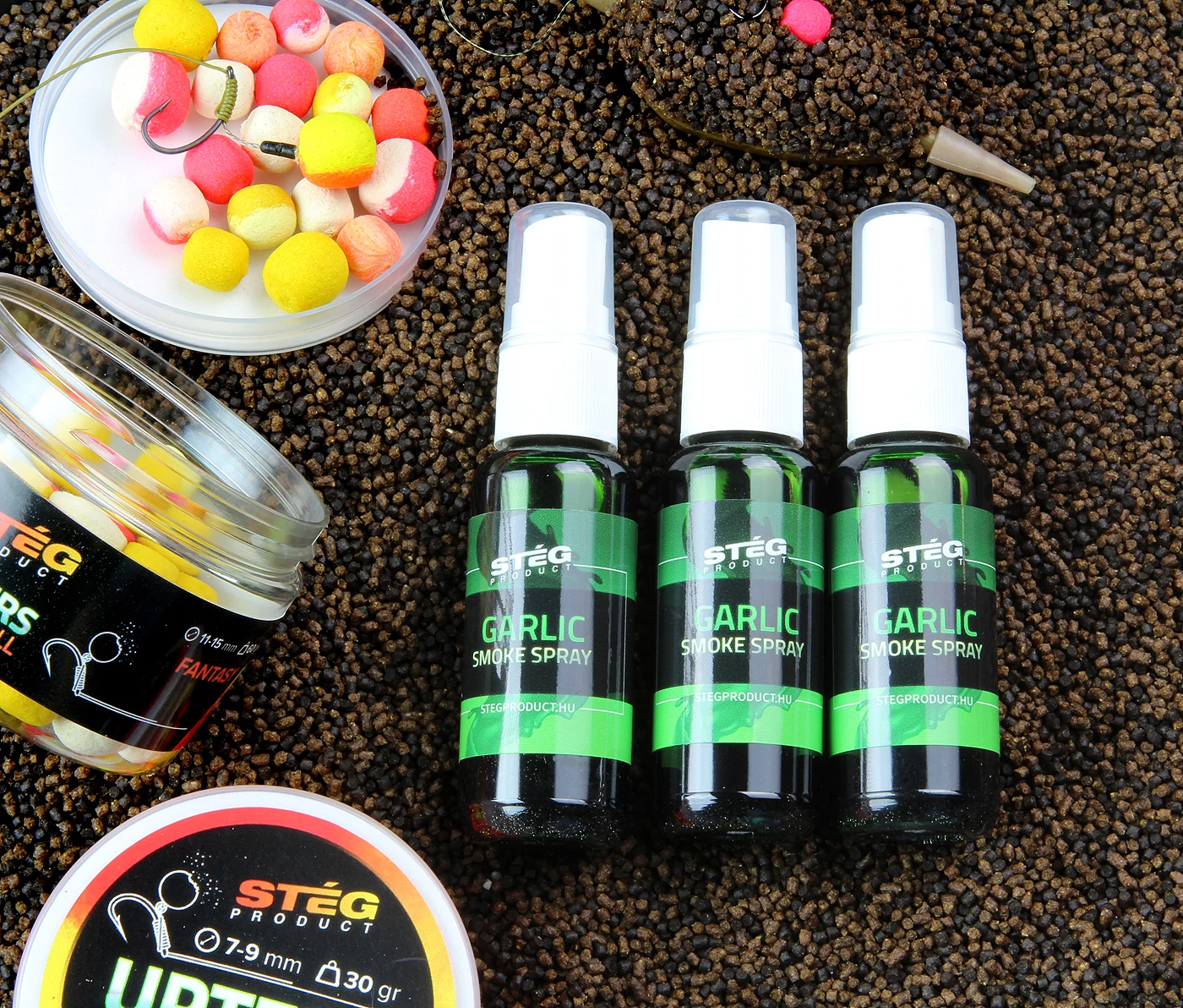 Stég Product Smoke Spray Garlic-Almond 30ml