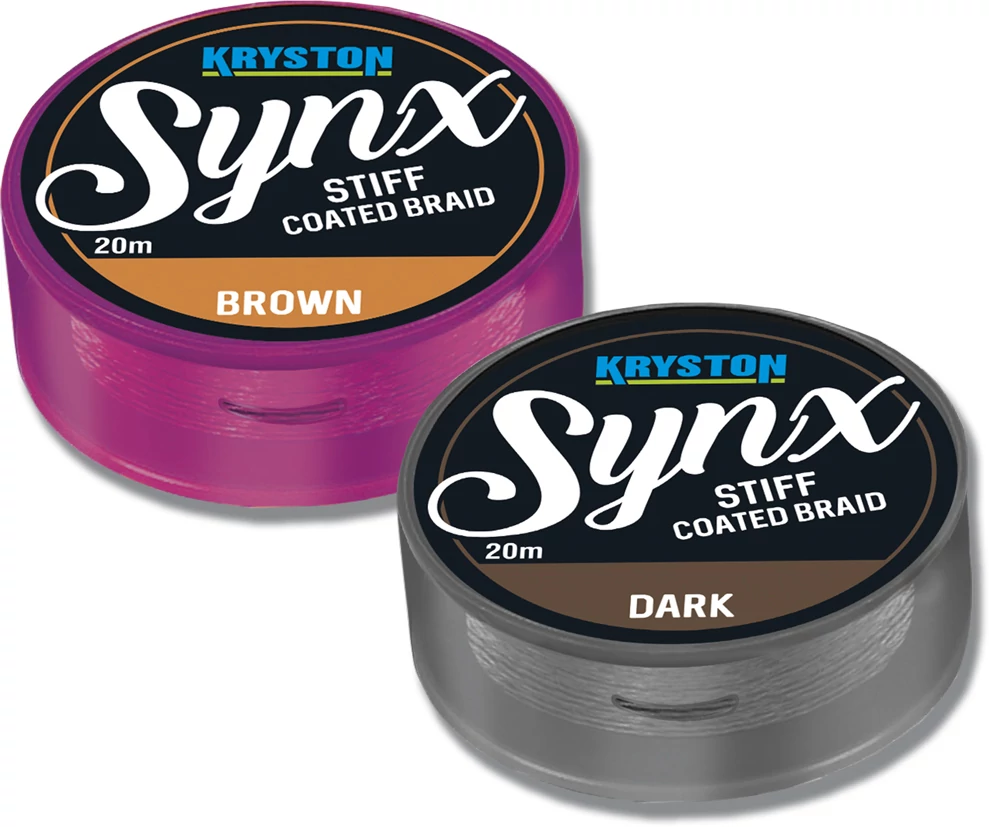 Synx Stiff Coated 20Lbs 20m Brown
