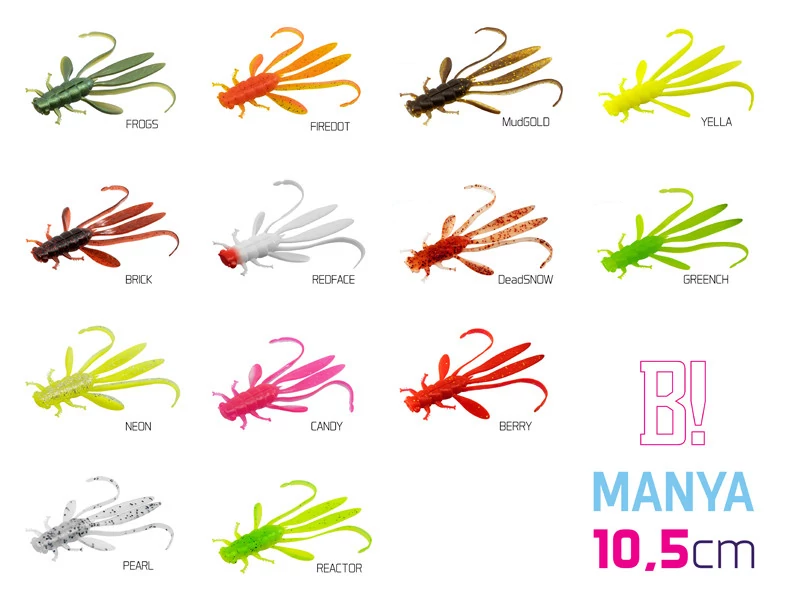 Delphin MANYA UVs nimfa / 5db