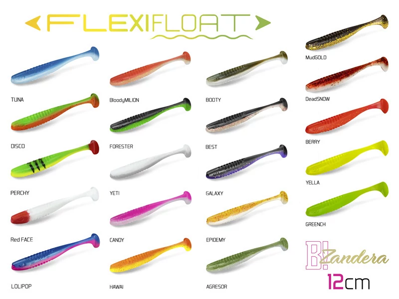 Gumihal Delphin ZANDERA FlexiFLOAT UVs / 5db