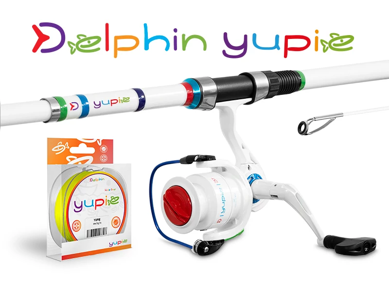 Delphin YUPIE horgász szett gyerekeknek