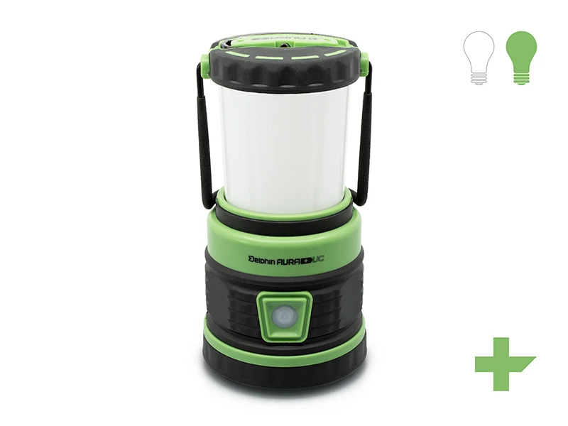 Delphin AURA+ UC Kempinglámpa