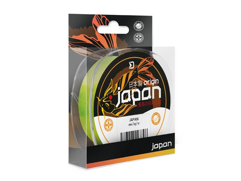 Monofil Delphin JAPAN Origin / Fluo sárga