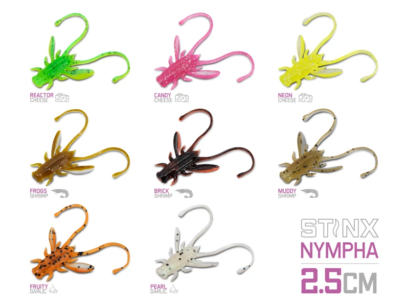 Műcsali Delphin B! Stinx NYMPHA / 20 db