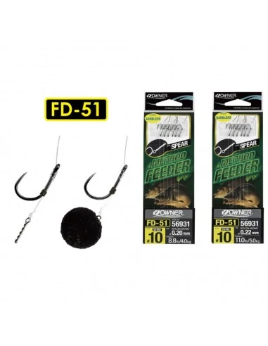 OWNER METHOD FEEDER BARBLESS 56931 bayonet tüskével