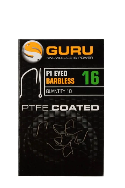 GURU F1 Eyed Hook (Barbless/Eyed)