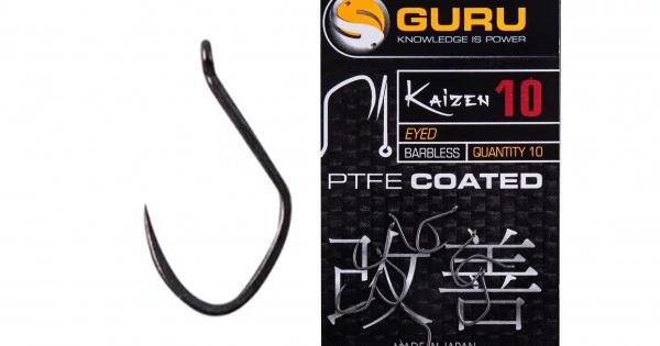 GURU Kaizen Eyed hook size (Barbless/Eyed)