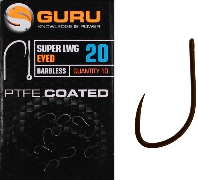 GURU Super LWG  Hook (Barbless/Eyed)
