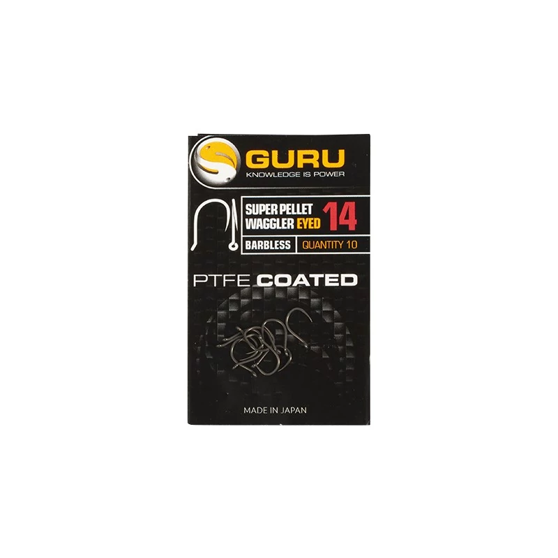 GURU Super Pellet Waggler Hook size (Barbless/Eyed)
