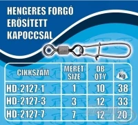 Unique: Haldorádó Hengeres forgó erősített kapoccsal - nagy (L)