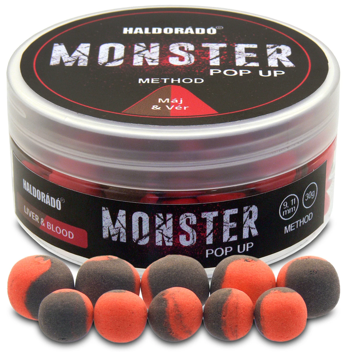 Haldorádó MONSTER Pop Up Method 9, 11 mm