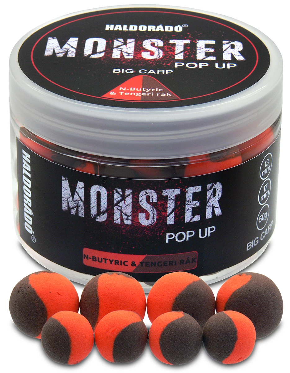 Haldorádó MONSTER Pop Up Big Carp 13, 17 mm 
