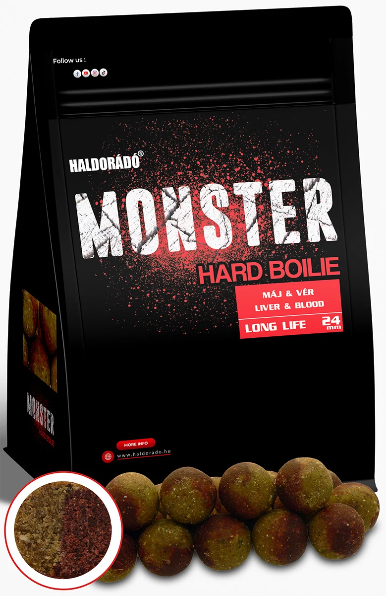 Haldorádó MONSTER Hard Boilie 24+