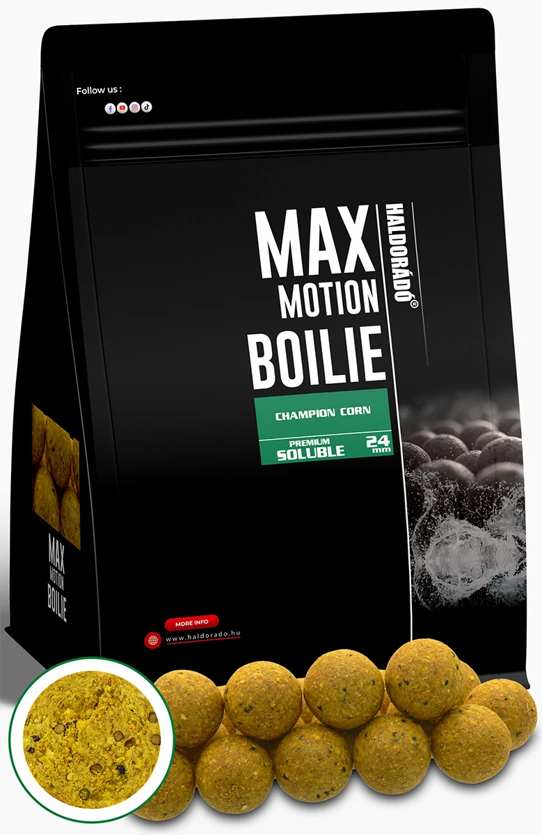 Haldorádó MAX MOTION Boilie Premium Soluble 24 mm