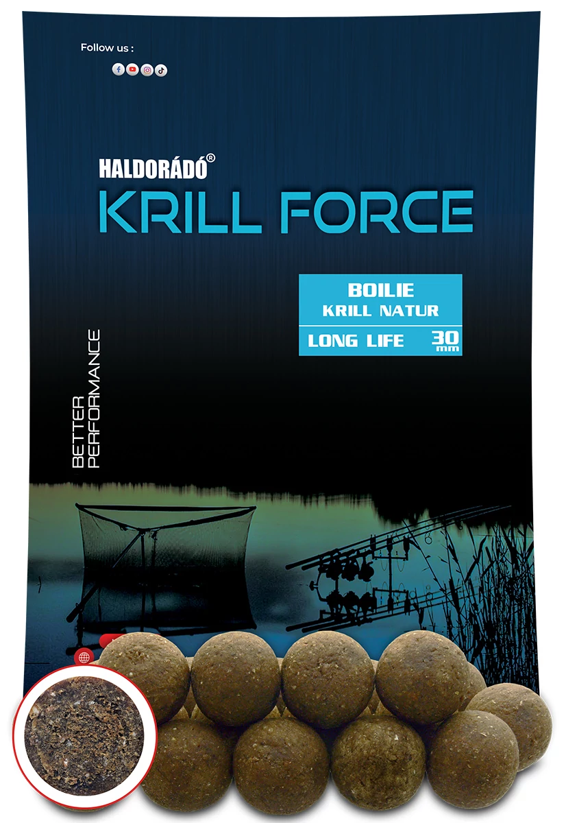 Haldorádó KRILL FORCE Boilie Long Life 30 mm Krill