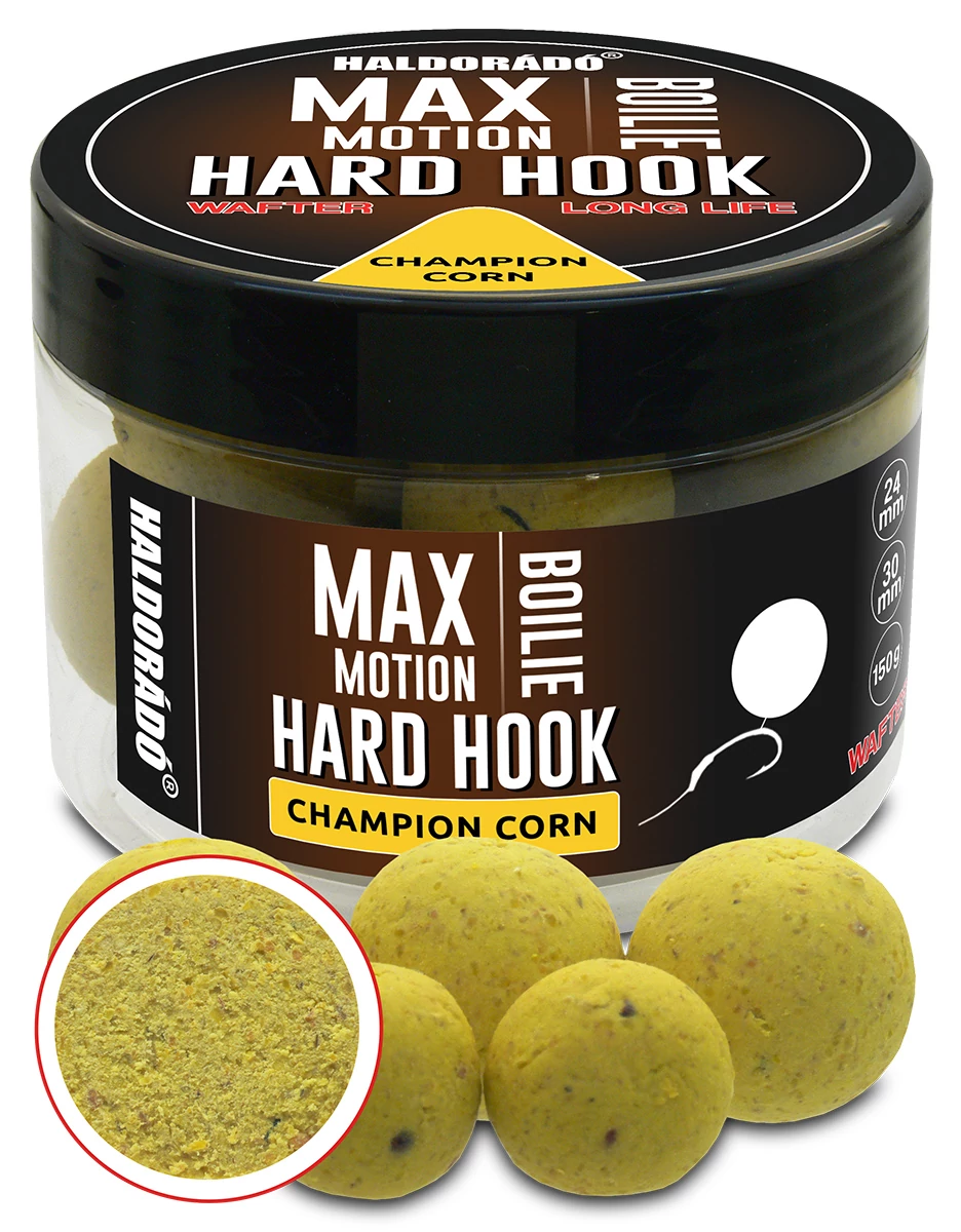 Haldorádó MAX MOTION Boilie Hard Hook Wafter 24, 30 mm