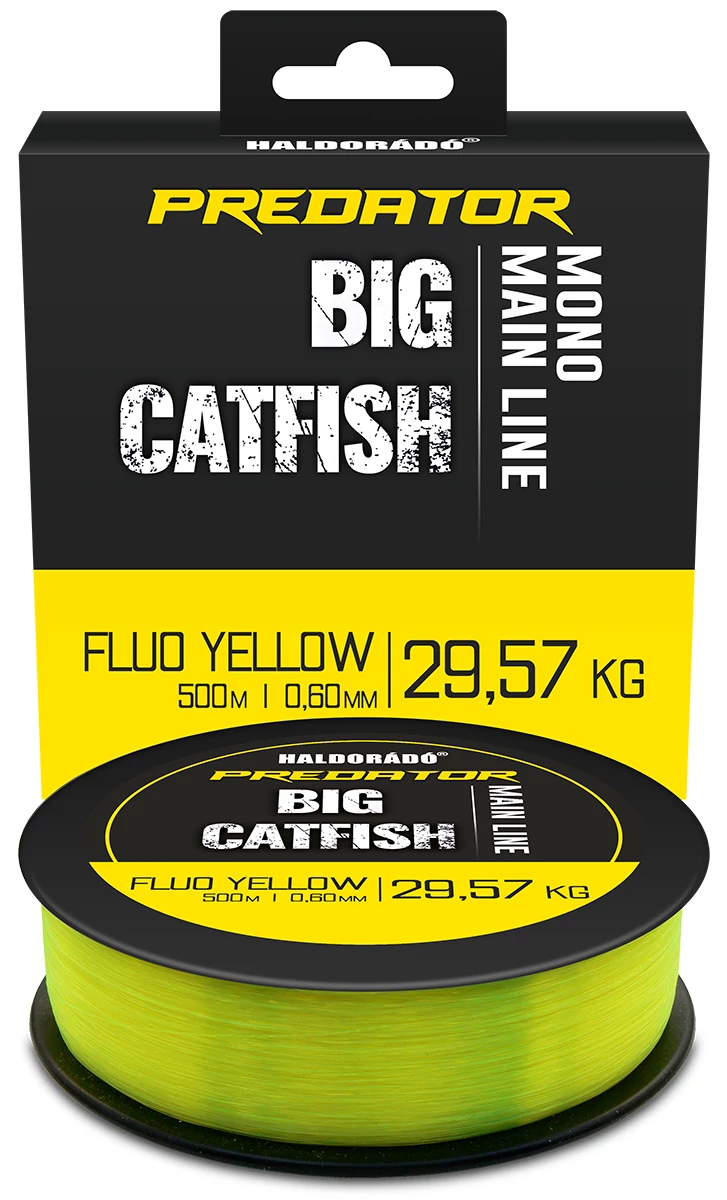 Haldorádó Predator Catfish Line Mono Fluo Yellow /