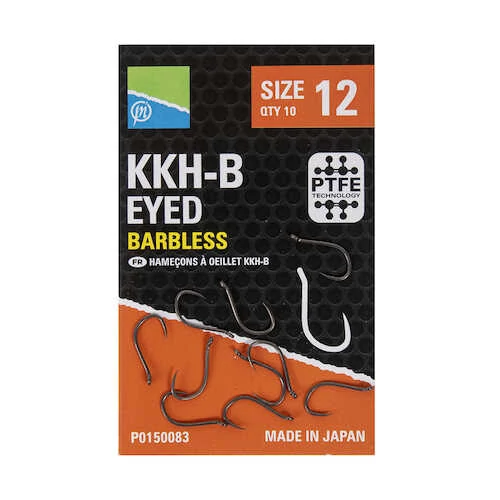 Preston Barbless Hooks