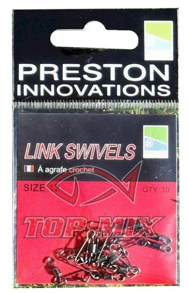 Unique: PRESTON LINK SWIVELS - SIZE 12