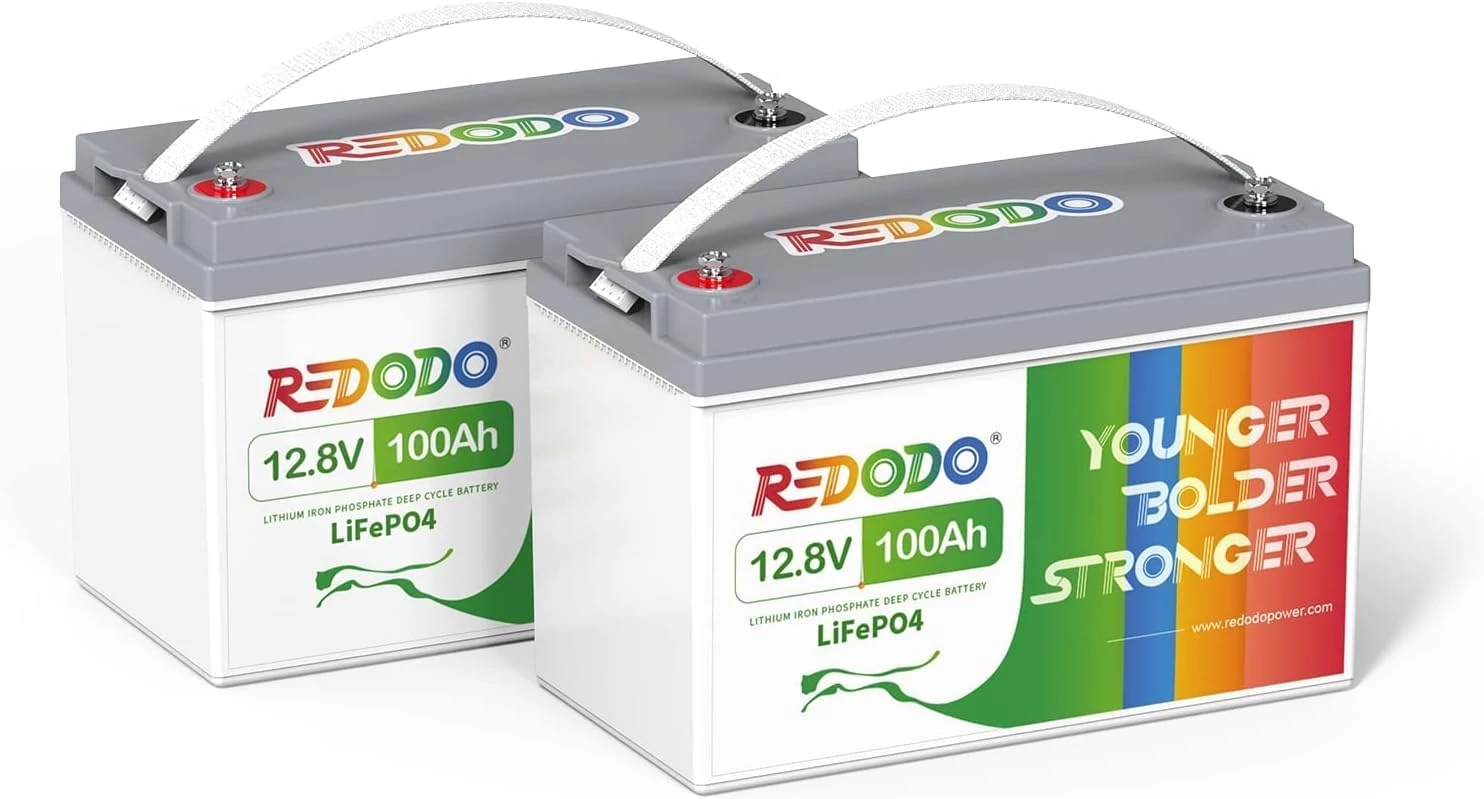 Redodo LiFePO4 12V 100Ah 1,28kWh akkumulátor