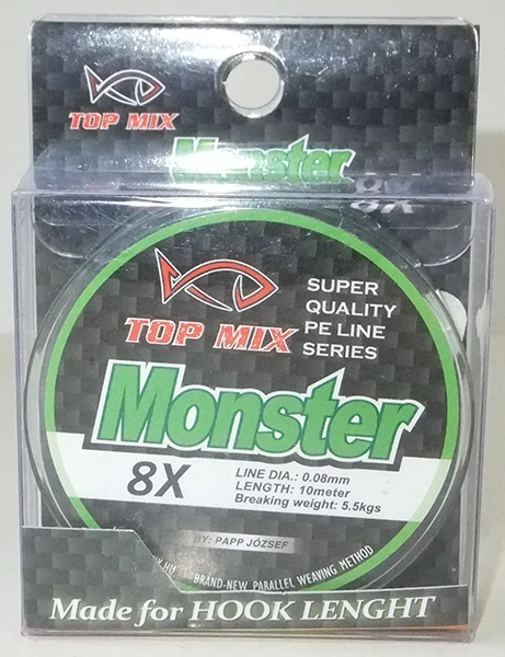 TOP MIX X8 Monster előke zsinór