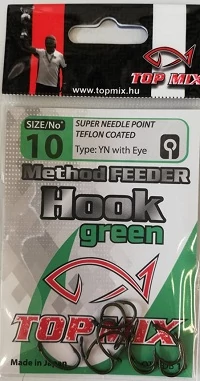 TOP MIX Method Feeder horog #10,