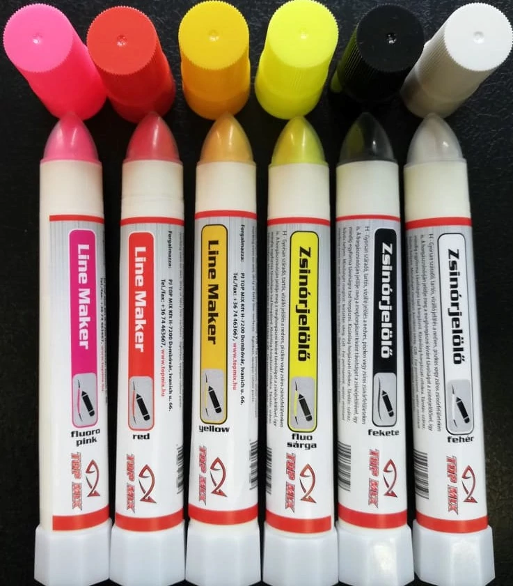 TOP MIX Zsinórjelölő filc fluoro
